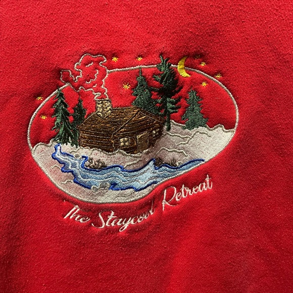 STAY COOL NYC Men's Red Hoodie - Picture 3 of 5